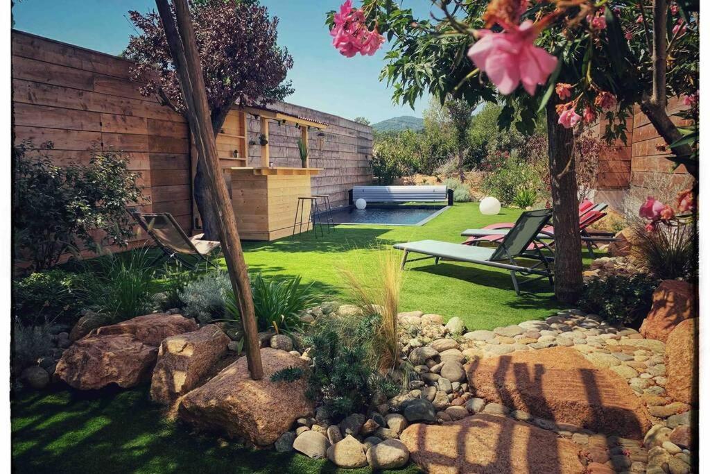 Villa Vita, Piscine Privee Chauffee & Jacuzzi Privatif, 5Mn Des Plages Porto-Vecchio  Ngoại thất bức ảnh